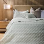 Mist Premium Cotton Quilt Duck Egg - King 250X270CM
