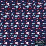 Printed Tton Nautical Fish 15530 008