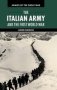 The Italian Army And The First World War   Hardcover