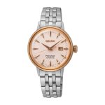 Seiko Presage Cocktail Time Pink Lady Diamond Twist Woman's Watch| SRE012J1