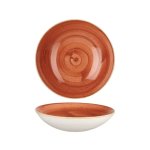 Churchill Spiced Orange Coupe Bowl 24.8CM- Set Of 12 - 24.8 Cm