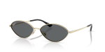 - Kai - Pale Gold dark Grey Polarized - Size 56