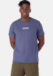 Levi's Graphic Crewneck Tee Za Wave Aop Hl Logo - Blue