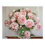 Adult Diy Paint By Numbers Kit - Retro Flowers