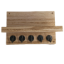 Decorative Wooden Wall-mounted Key Holder For Living Room & Kitchen