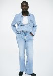 Curvy Fit Bootcut High Jeans - Blue