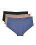 Women's Ua Pure Stretch Hipster 3-PACK - BLACK-005 / XS