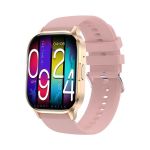Smart Watch For Men & Women Fitness Tracker- Double Straps Rose Gold