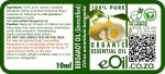 Bergamot Essential Oil Organic Unrectified - 10 Ml