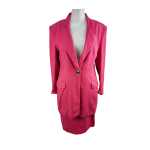 80S Fuchsia Power Suit - S m
