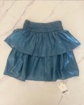 Woolworths New Blue Denim Ruffled Skirt 7Y