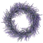 Artificial Lavender Wreath 47CM