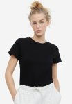Fitted T-Shirt - Black