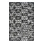 Kelim Reversible Black And White Rug - 3.4M X 2.4