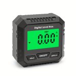 1PC Digital Protractor Angle Finder Lcd Backlight Electron Goniometer Level Meter Magnetic Base MINI Inclinometer