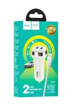 Hoco Car Charger Z40 Superior Dual Port Set With Cable USB To Iphone