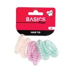 Basics Hair Bands Transparent Range 6PCS