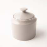 Maxim Sugar Pot In Gift Box Choose From 3 Colours - Light Grey