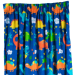 Dinosaur Kiddies Curtain