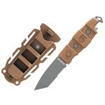 Kotu Tanto Survival tactical Knife Coyote