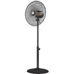 Mellerware Elegant Breeze Steel Black Pedestal Fan 40CM - 1KGS