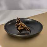 Best On Show Snack Bowl - Matt Black & Bronze