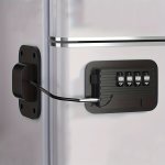 1PC With Password Refrigerator Door Lock Anti-child Door Lock For Kitchen Fridge Cabinet And Drawer Closet Window No Tools Or Dr