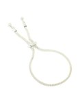 Silver Snake Zipper Toggle Bracelet