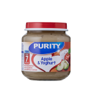 Purity 7 Months Assorted Flavours 125ML - Apples & Yogurt