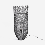 Large Okavango Floor Lamp - Black