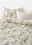 Majestic Floral Printed Cotton Duvet Cover