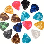 Upgrade Your Guitar Playing With 15 30 60PCS Of 0.46MM Thickness Guitar ukulele Picks - Suitable For Bass Electric & Acoustic Gu