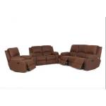 Lounge Suite Milano 3PCE 3ACTION Reclining Havanna Concrete.