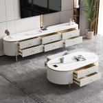 WTVSCTS3 Tv Stand And Coffee Table Set