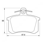 Kbc Brake Pads Front For Audi