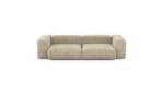 Two Module Sofa - Cord Velours - Sand - 272CM X 115CM