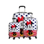 Cellini Guardlite 4 Wheel Carry On Trolley - Black Or Mauve - Ys Travel Bags