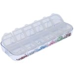 Nail Art Decoration Round Stones 1.8MM 12 Colours X 48 Pieces