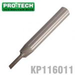 PRO-TECH Straight Bit 3 32' 2.4mm X 1 2' Cut Solid Carbide 2 Flute 1 4'shank