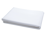 Simon Baker Cotton Percale 200 Tc White Flat Sheet XL Various Sizes - Single three Quarter XL 180CM X 270CM White