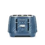De'Longhi Delonghi 4 Slice Ballerina Seta Toaster - CTDS4003.BL