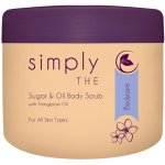 Simply The Face & Body Frangipani Sugar & Oil Scrub 500ML