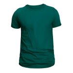 Pioneer T-shirts 100% Cotton Crew Neck Bottle Green