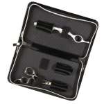 Olivia Garden Precisioncut Offset Set: Scissor Razor & Case