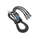 USB Charging Cable 3-IN-1 100W