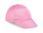 5 Panel Structured Peak Cap Pink