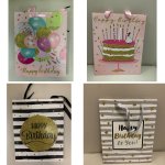 Happy Birthday Gift Bags 18X23X8CM