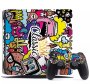 Classic Graffiti Design Playstation 4 Stickers