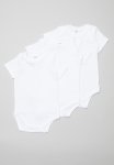 PoP Candy Baby Short Sleeve Bodyvest - White