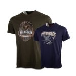 WMA523 539 Twin Pack-eagle woodlook Tee Desert New Navy fatigue Mens - XL